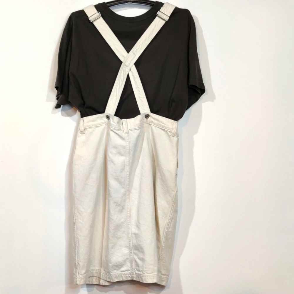 Jumper Gap Denim Dress Overalls Coveralls size Med Pockets Adjustable straps - Picture 9 of 16